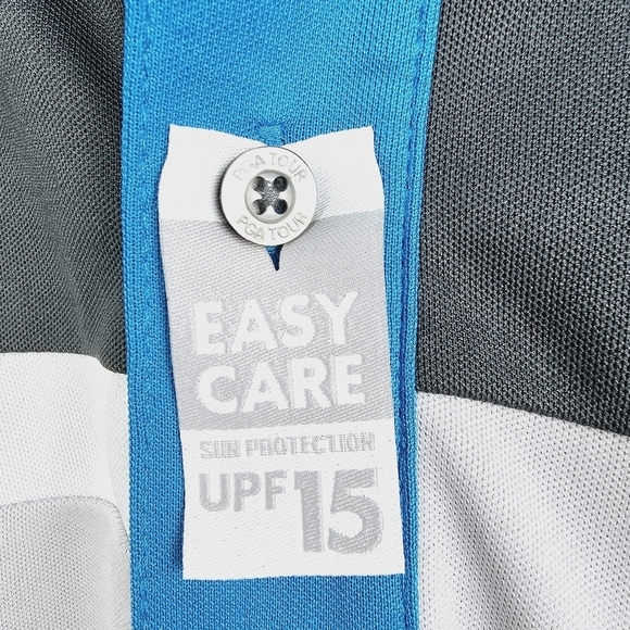 PGA Tour Pro Series Golf Polo Shirt UPF 15 NWT - Picture 9 of 12